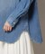 Healthy DENIM／Almond デニム ビッグシャツ