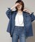 Healthy DENIM／Almond デニム ビッグシャツ