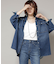 Healthy DENIM／Almond デニム ビッグシャツ