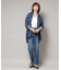 Healthy DENIM／Almond デニム ビッグシャツ