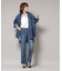 Healthy DENIM／Almond デニム ビッグシャツ