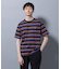 ナノベアボーダーTシャツ 半袖