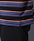 ナノベアボーダーTシャツ 半袖