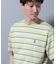 ナノベアボーダーTシャツ 半袖