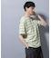 ナノベアボーダーTシャツ 半袖
