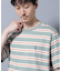 ナノベアボーダーTシャツ 半袖