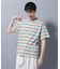 ナノベアボーダーTシャツ 半袖