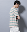 ナノベアボーダーTシャツ 半袖