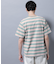 ナノベアボーダーTシャツ 半袖