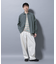ストレッチワイドシャツブルゾン(セットアップ可)