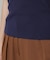 コンパクト総針ニットトップス