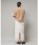 フェイクスエードTシャツ