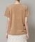 フェイクスエードTシャツ