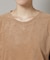 フェイクスエードTシャツ