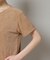 フェイクスエードTシャツ