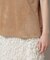フェイクスエードTシャツ