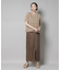 フリンジシフォンギャザーブラウス(セットアップ可)