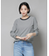 ミジンボーダーロングスリーブTシャツ