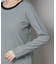 ミジンボーダーロングスリーブTシャツ