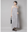 フリンジシフォンキャミソールワンピース(セットアップ可)