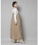 フリンジシフォンキャミソールワンピース(セットアップ可)