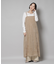 フリンジシフォンキャミソールワンピース(セットアップ可)