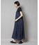 フリンジシフォンキャミソールワンピース(セットアップ可)