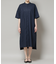 Ｗポケットハーフスリーブシャツワンピース