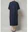 Ｗポケットハーフスリーブシャツワンピース