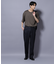 「N TROUSERS PREMIUM」ウールデニムストレートパンツ／STRETCH(セットアップ可)