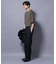 「N TROUSERS PREMIUM」ウールデニムストレートパンツ／STRETCH(セットアップ可)