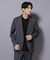 ｢Damerino｣LANATEC(R)シャークスキンセットアップ防シワ形態安定