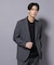 ｢Damerino｣LANATEC(R)シャークスキンセットアップ防シワ形態安定