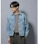 AUTHENコラボ SILKNIZED DENIM トラッカージャケット(セットアップ可)