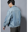 AUTHENコラボ SILKNIZED DENIM トラッカージャケット(セットアップ可)