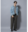 AUTHENコラボ SILKNIZED DENIM トラッカージャケット(セットアップ可)