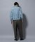 AUTHENコラボ SILKNIZED DENIM トラッカージャケット(セットアップ可)