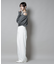 フェイクレイヤードワッフルカットトップス