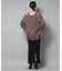 フェイクレイヤードワッフルカットトップス