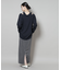 フェイクレイヤードワッフルカットトップス