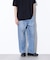 AUTHENコラボ SILKNIZED DENIM ワイドレッグ(セットアップ可)