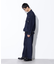 AUTHENコラボ SILKNIZED DENIM ワイドレッグ(セットアップ可)