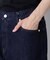 AUTHENコラボ SILKNIZED DENIM ワイドレッグ(セットアップ可)