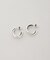 PHILIPPE AUDIBERT／Leoville pm earrings silver