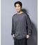 MIYATA×NANO JAPAN MADE キュプラ混 Tシャツ 長袖