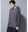 MIYATA×NANO JAPAN MADE キュプラ混 Tシャツ 長袖