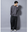 MIYATA×NANO JAPAN MADE キュプラ混 Tシャツ 長袖