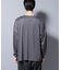 MIYATA×NANO JAPAN MADE キュプラ混 Tシャツ 長袖