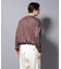 MIYATA×NANO JAPAN MADE キュプラ混 Tシャツ 長袖