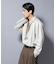 トリプルステッチ パールドットオーバーシャツ